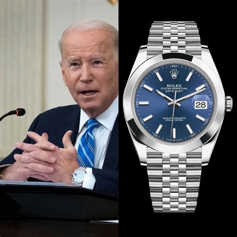 joe biden's rolex watch|How Joe Biden Brought Watch Collecting Back to the .